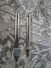 2 Vintage Hand Compass Set