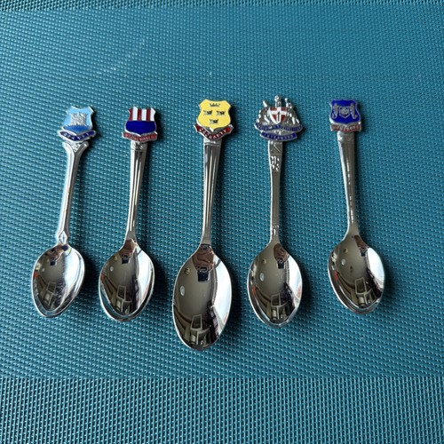 Vintage retro tea spoons - tea,