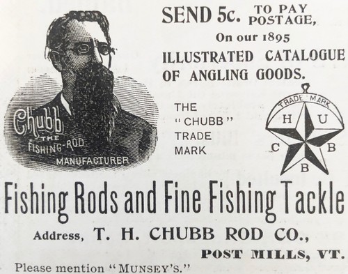 Chubb fishing rods tackle - t.h.chubb,