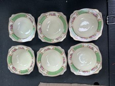 A.J Wilkinson Ltd Royal Staffordshire Pottery England Honeyglaze Floral Plate