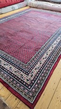 Extra large Hand knotted Indian Sarough Mir Rug 350 x 250 cm