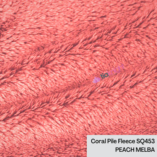 Fluffy coral pile - pile, teddy