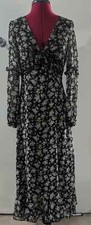 Zara Black Long Sleeve Ruffled