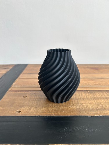 Printed vase swirl - 3d,