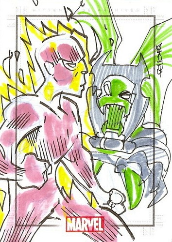 Marvel heroes villains - &,