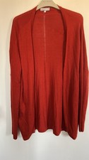 Ladies Burnt Orange Open Long