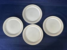 DENBY LINEN 9" DESSERT PLATES X 4 - EXCELLENT