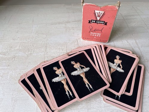 Vintage playing cards - vintage,