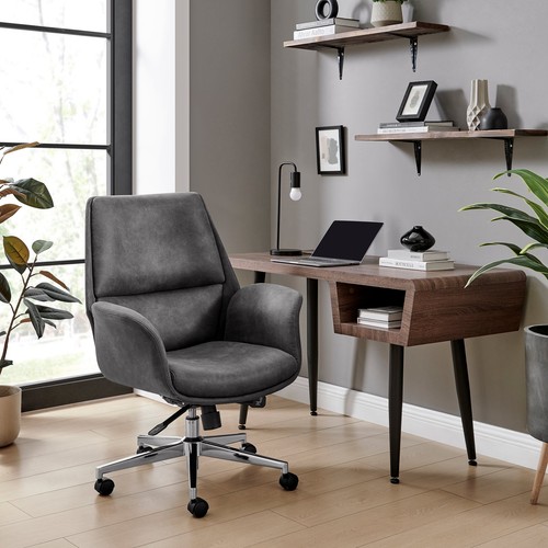 Omni black faux leather luxury - black,