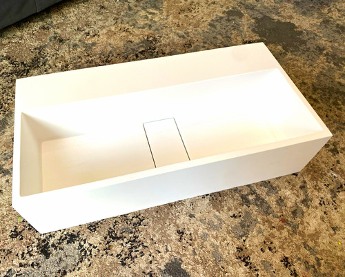Wall mounted solid - solid, surface