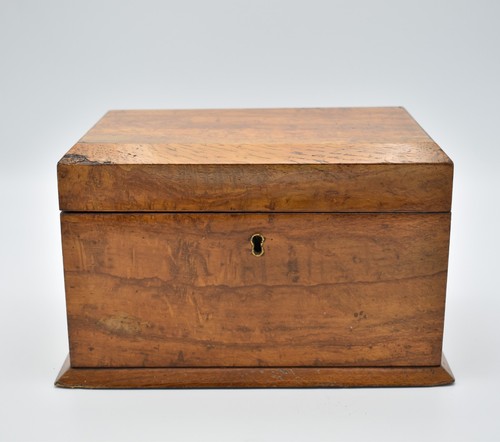Antique pollard oak tea caddy - pollard,