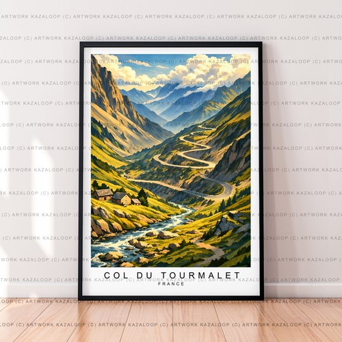 Col tourmalet art - du,