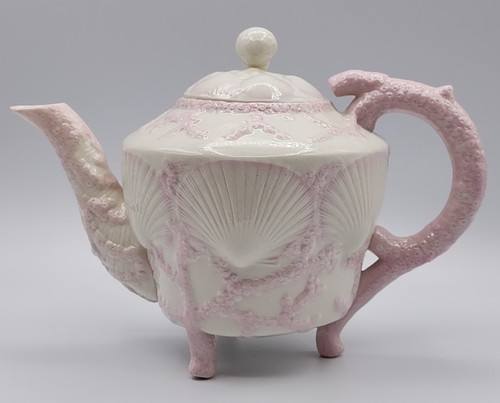 Belleek new pink shell - shell, coral
