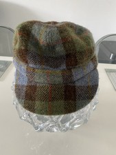 Harris Tweed Bakerboy Cap Ladies Multicolor One Size