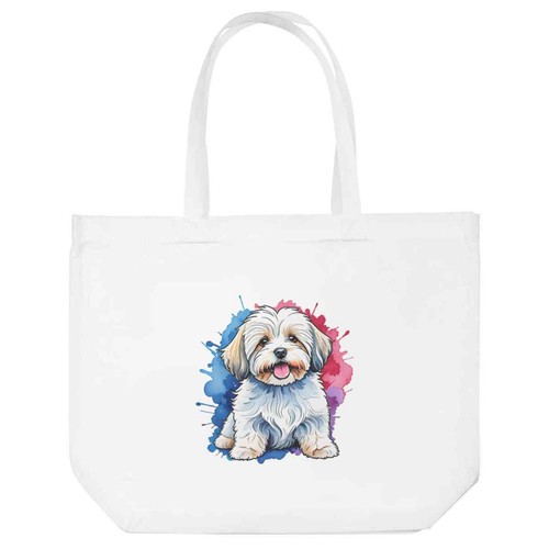 Colourful havanese dog - 'colourful,