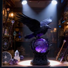 Spooky Raven Moonlight LED