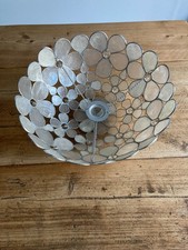 Capiz Shell Lampshade Ceiling