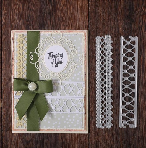 Border lace frame metal - frame,