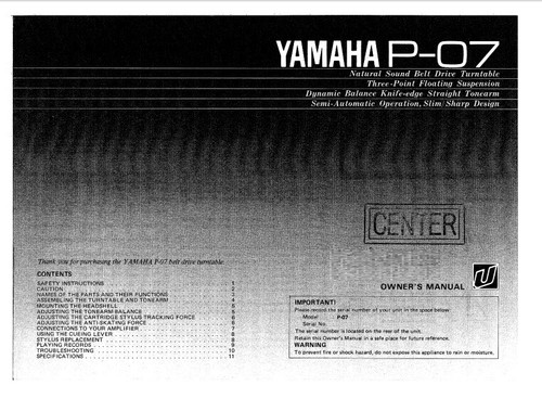 Yamaha belt drive - yamaha,