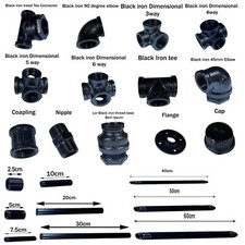 3/4" Galvanized Malleable Iron