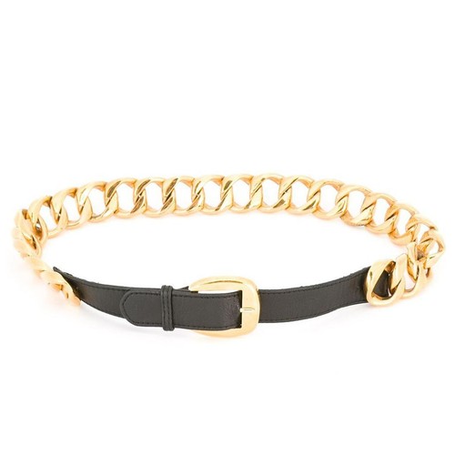 Chanel chain belt gold - chain, gold,