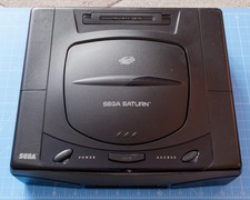 Sega Saturn Console – Fully Working with 3 Controllers + Cables