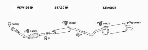 Euroflo exhaust system for - system,