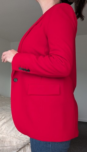 Zara red oversized - zara,