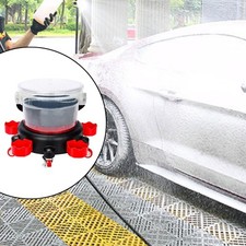 Car Wash Bucket with Dolly Kit Lightweight with Dirt Trap Mobile Workstation