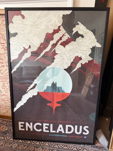 Enceladus space tourism wall - space,
