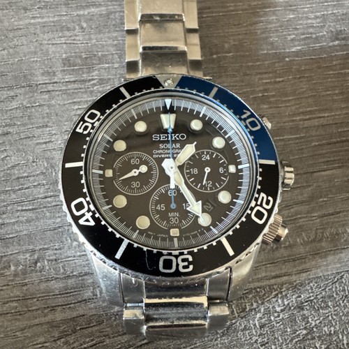 Seiko men analog - men's, solar