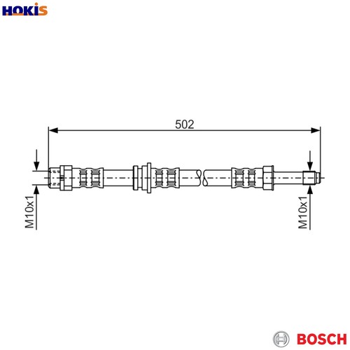 Brake hose 987 - 987, 971