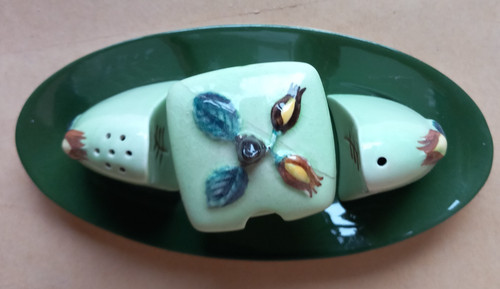 Carlton ware cruet - set, on