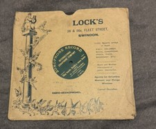 Vintage Antique Gramophone Record Mr Johnny Wakefield 1900’s-1910’s Zonophone