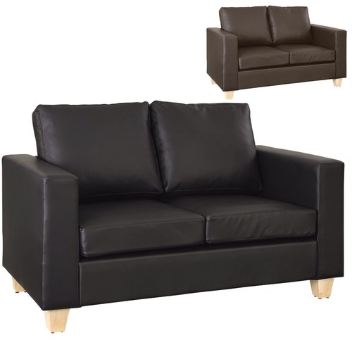 Seater sofa black brown - black,