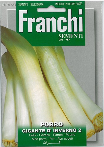 Franchi seeds leek porro - seeds,