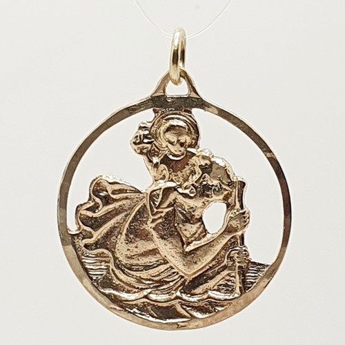 Large 9ct christopher - st,