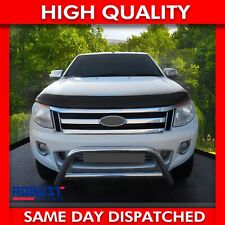 FOR FORD RANGER BONNET WIND STONE DEFLECTOR PROTECTOR GUARD 2011-2015