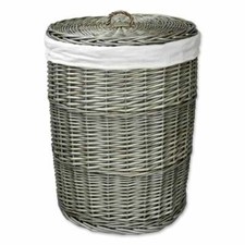 Antique wash round - antique, wicker
