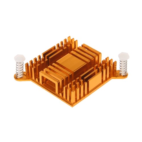 Aluminium heatsink 38x10x38mm - aluminium,
