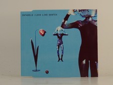 INFADELS LOVE LIKE SEMTEX (H1) 3 Track CD Single including Picture Sleeve PIAS R