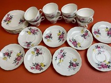 Vintage Royal Vale 24 Piece Set Bone China Roses