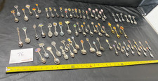 huge lot Souvenir spoons baby