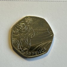 2011 50p Olympic Cycling Fifty Pence Coin Circulated (s)