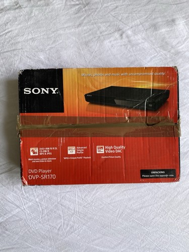 Sony dvd player black unit - black,