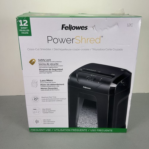 Fellowes powershred 12c - powershred,