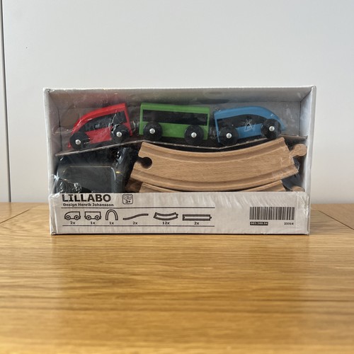 Ikea wooden train set - wooden, set.