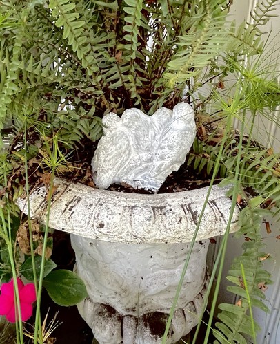 Salvaged vtg concrete - salvaged, cement