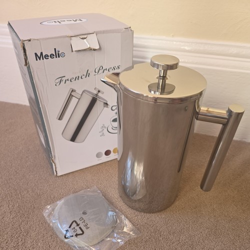 Meelio french press stainless - french,