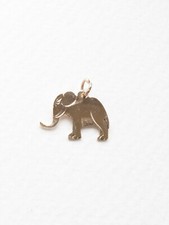 9ct Gold Stamped Elephant